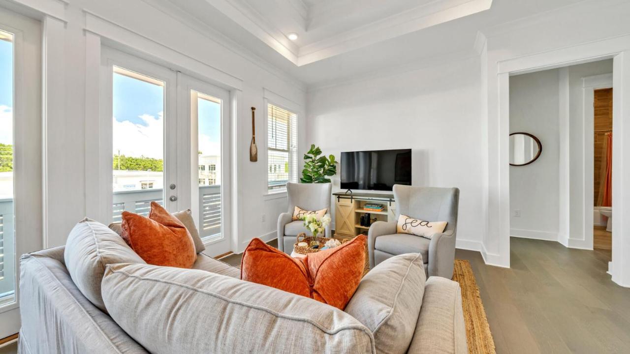 Current Affairs Brand New 2 Bedroom Townhome In Prominence Golf Cart Included Inlet Beach Esterno foto