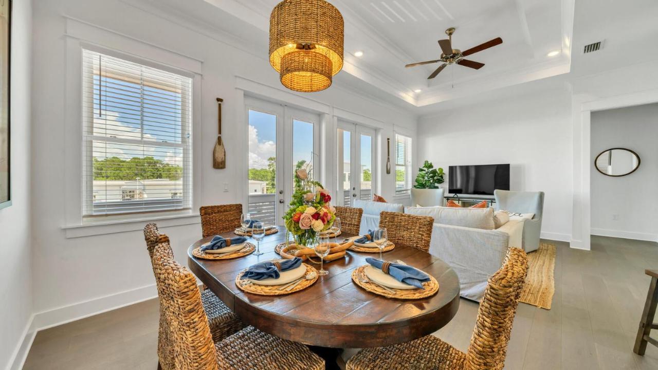 Current Affairs Brand New 2 Bedroom Townhome In Prominence Golf Cart Included Inlet Beach Esterno foto
