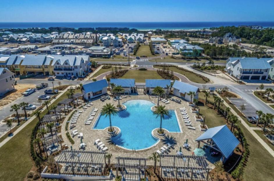 Current Affairs Brand New 2 Bedroom Townhome In Prominence Golf Cart Included Inlet Beach Esterno foto