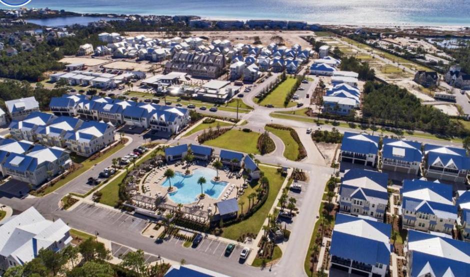 Current Affairs Brand New 2 Bedroom Townhome In Prominence Golf Cart Included Inlet Beach Esterno foto